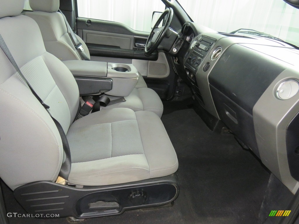2004 F150 XLT SuperCab 4x4 - Dark Shadow Grey Metallic / Medium Graphite photo #31