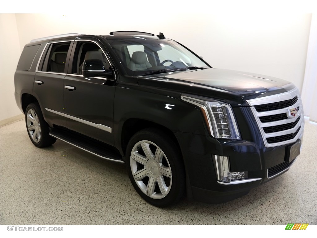 2016 Escalade Luxury 4WD - Dark Emerald Metallic / Shale/Cocoa photo #1