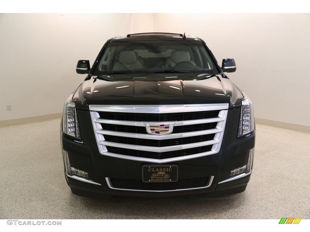 2016 Escalade Luxury 4WD - Dark Emerald Metallic / Shale/Cocoa photo #2