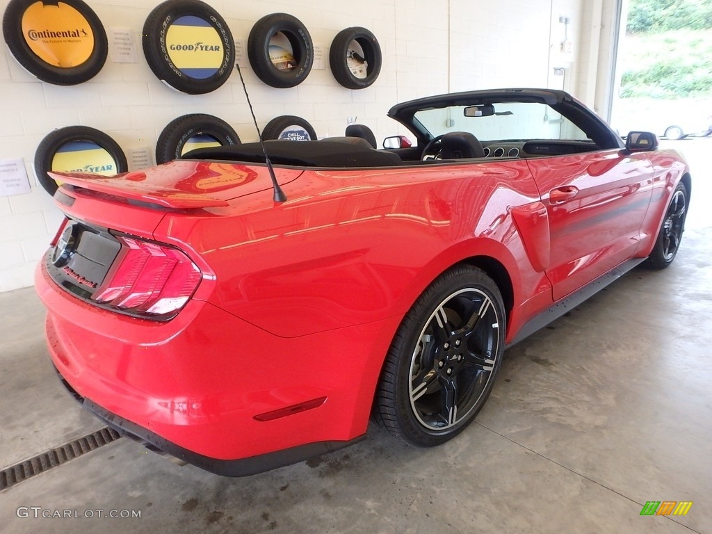 2019 Mustang California Special Convertible - Race Red / Ebony w/Miko Suede and Red Accent Stitching photo #2
