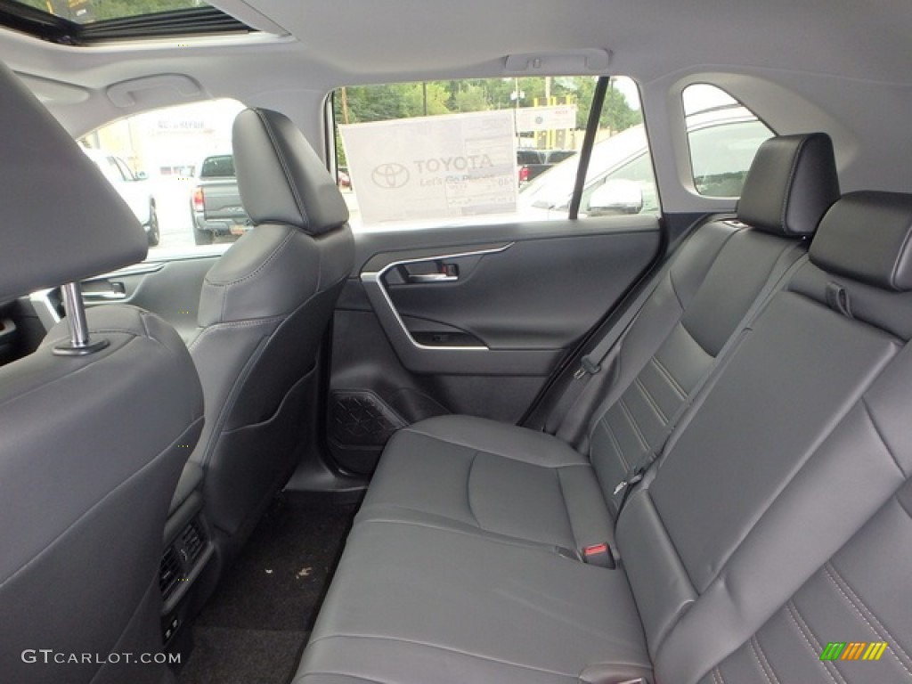 Black Interior 2019 Toyota RAV4 Limited AWD Hybrid Photo #134409156