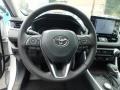Black 2019 Toyota RAV4 Limited AWD Hybrid Steering Wheel