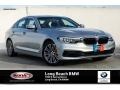 2019 Glacier Silver Metallic BMW 5 Series 530e iPerformance Sedan  photo #1