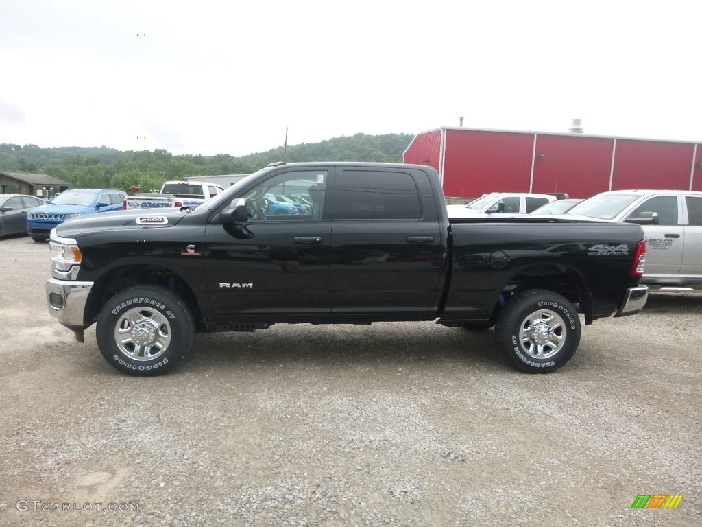 2019 2500 Tradesman Crew Cab 4x4 - Black Forest Green Pearl / Black photo #2