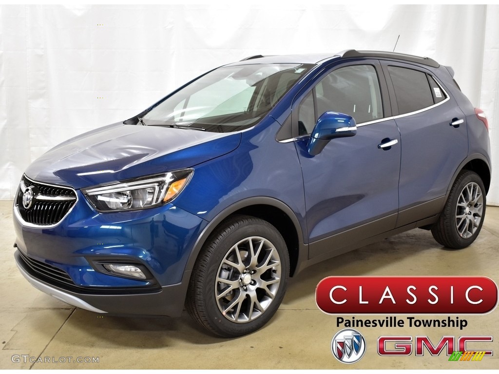 2019 Encore Sport Touring AWD - Deep Azure Metallic / Ebony photo #1