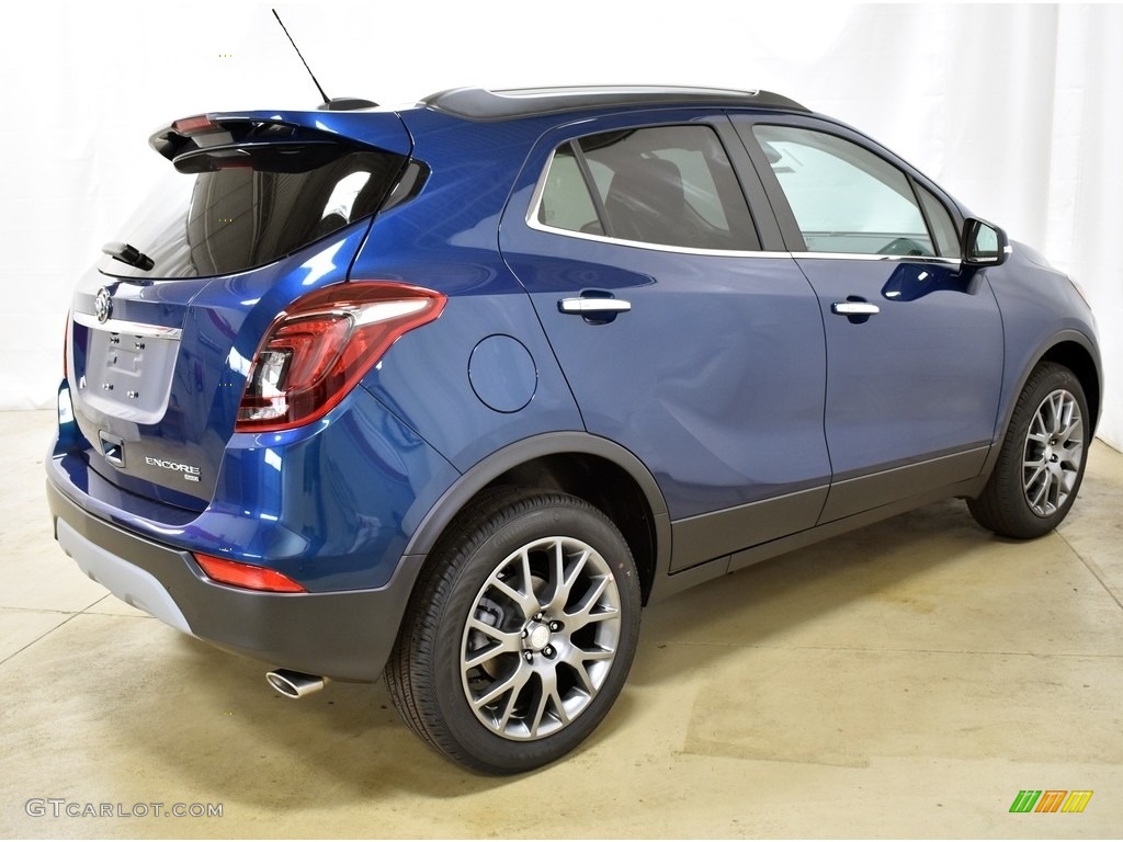 2019 Encore Sport Touring AWD - Deep Azure Metallic / Ebony photo #2