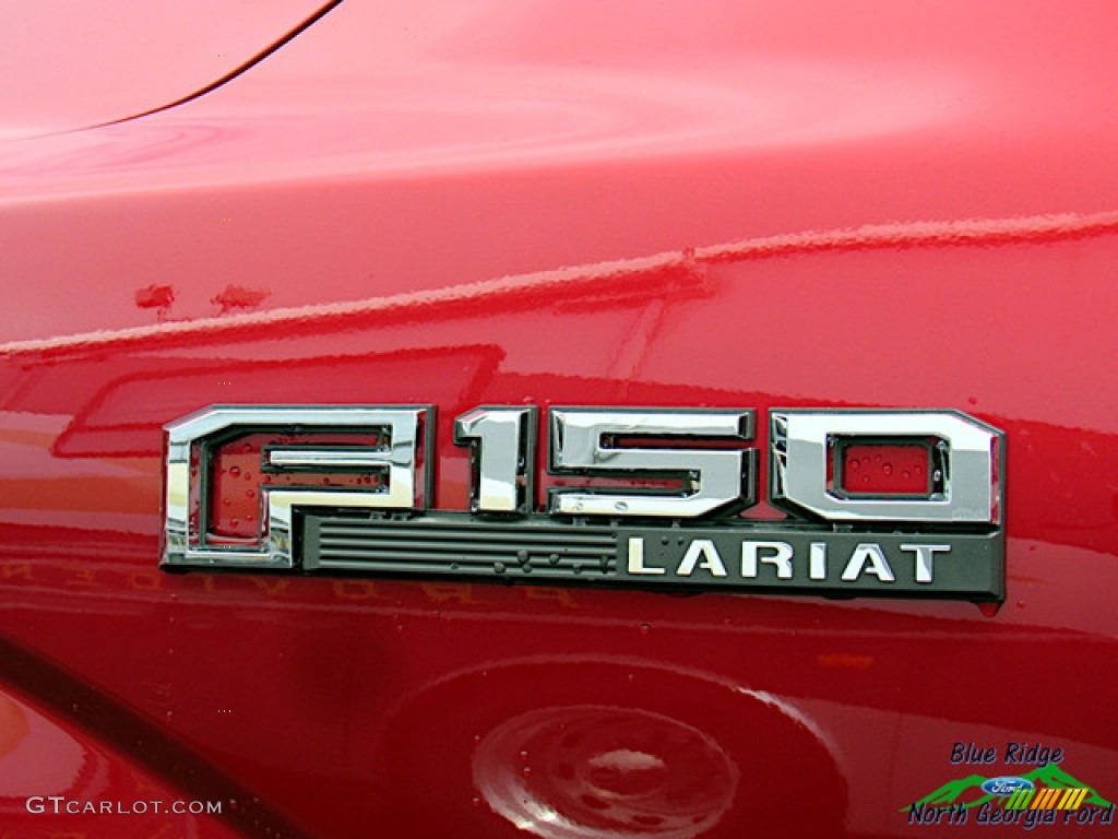 2019 F150 Lariat SuperCrew 4x4 - Ruby Red / Black photo #38