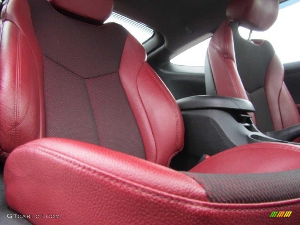 2013 Veloster Turbo - Elite White Pearl / Black photo #22
