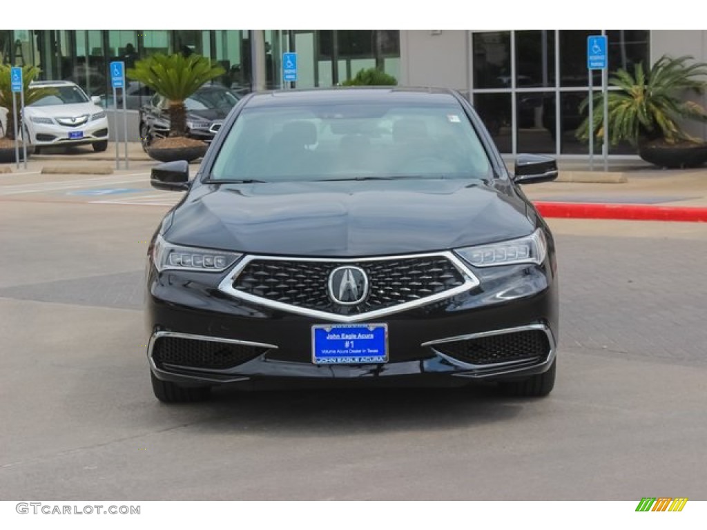 2020 TLX V6 Technology Sedan - Majestic Black Pearl / Ebony photo #2