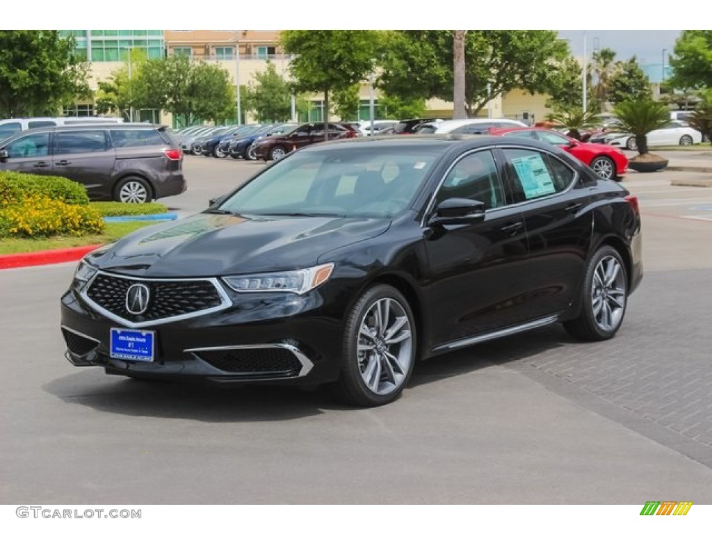 2020 TLX V6 Technology Sedan - Majestic Black Pearl / Ebony photo #3