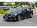 Majestic Black Pearl 2020 Acura TLX V6 Technology Sedan Exterior