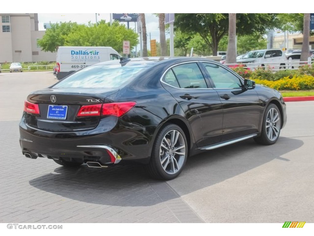 2020 TLX V6 Technology Sedan - Majestic Black Pearl / Ebony photo #7