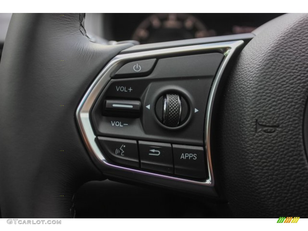 2020 Acura RDX FWD Ebony Steering Wheel Photo #134419005