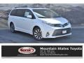 Blizzard White Pearl 2020 Toyota Sienna Limited AWD