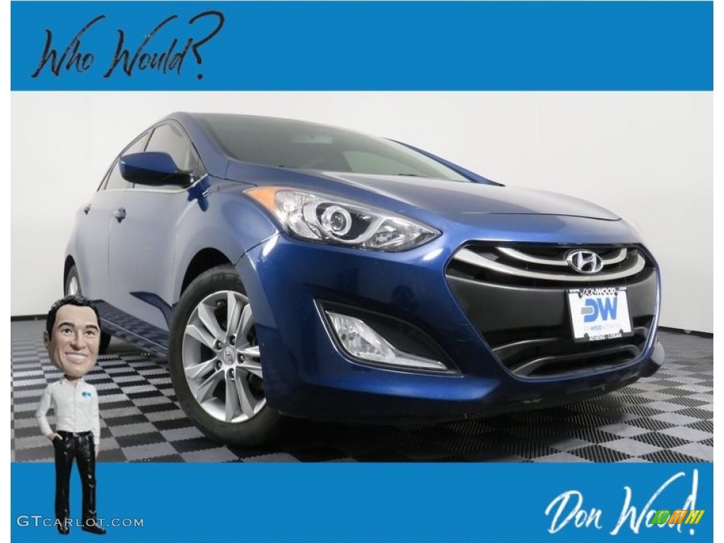 2015 Elantra GT  - Windy Sea Blue / Beige photo #1