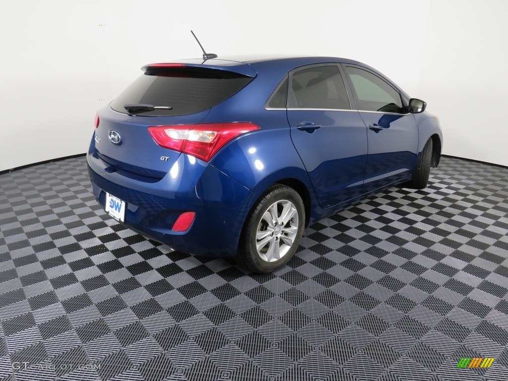 2015 Elantra GT  - Windy Sea Blue / Beige photo #13