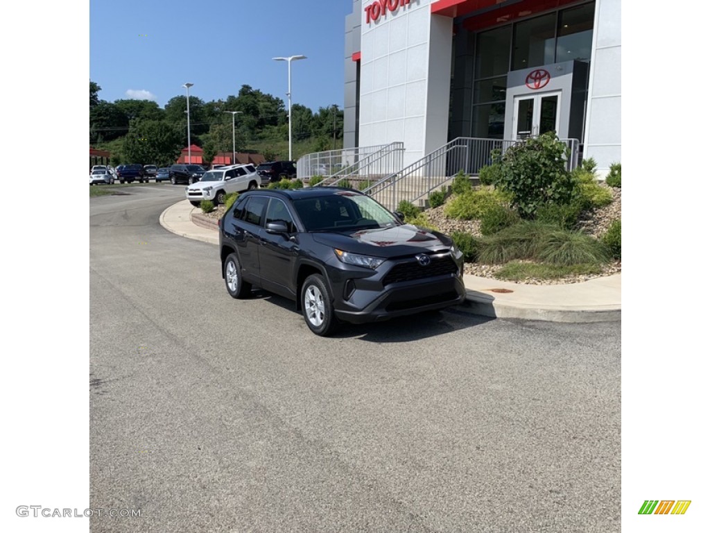 2019 RAV4 LE AWD Hybrid - Magnetic Gray Metallic / Black photo #1