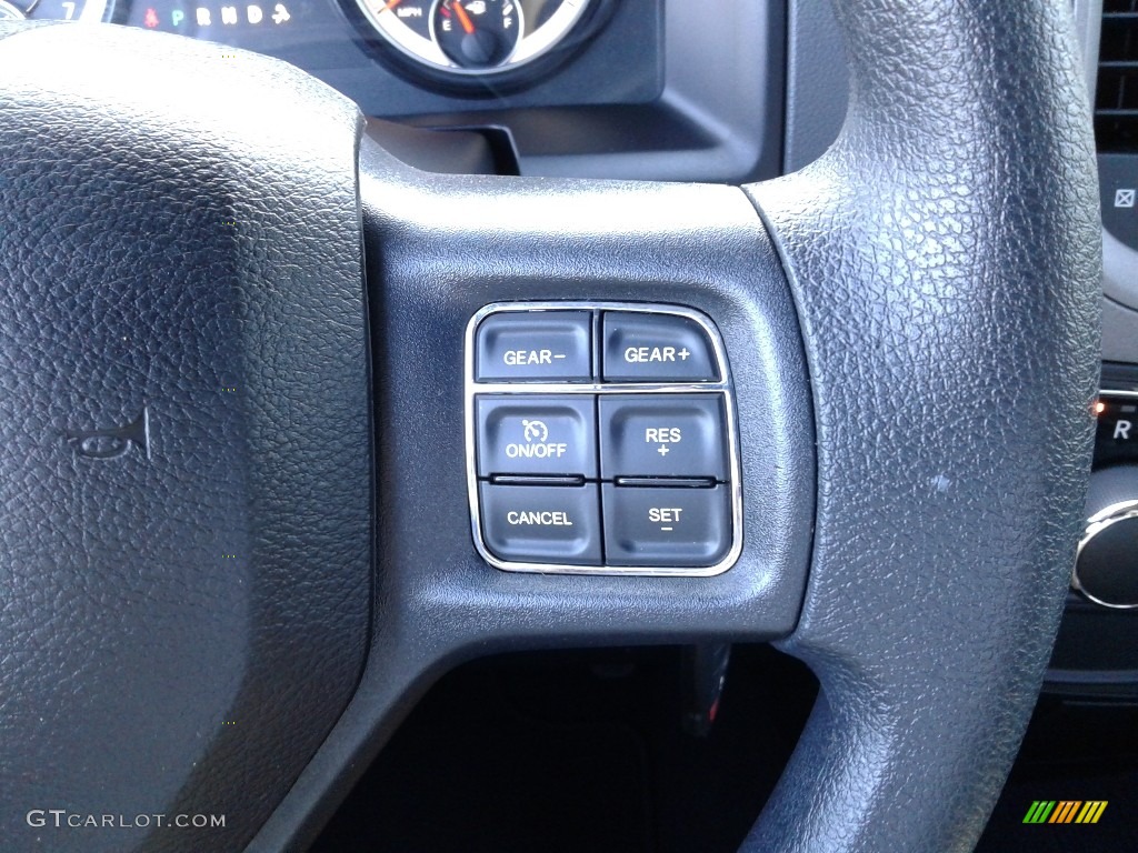 2018 1500 Express Quad Cab - Brilliant Black Crystal Pearl / Black/Diesel Gray photo #16