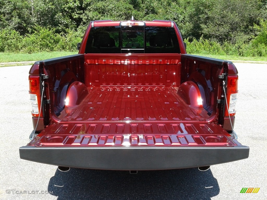 2019 1500 Big Horn Quad Cab 4x4 - Delmonico Red Pearl / Black/Diesel Gray photo #11