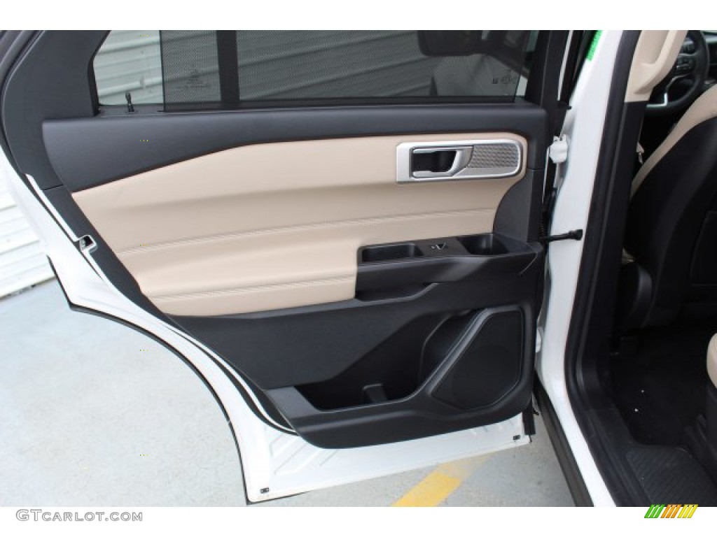 2020 Ford Explorer Limited 4WD Sandstone Door Panel Photo #134425387
