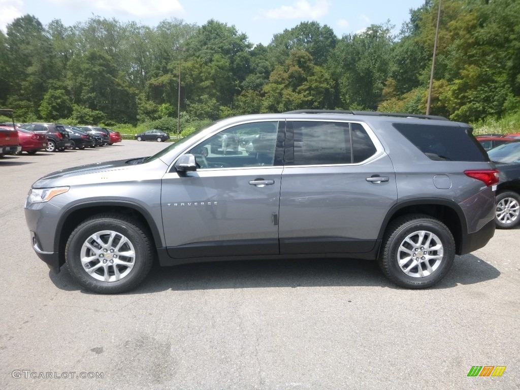 Satin Steel Metallic 2020 Chevrolet Traverse LT AWD Exterior Photo #134426012