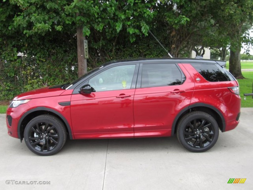 Firenze Red Metallic 2019 Land Rover Discovery Sport HSE Luxury Exterior Photo #134426085
