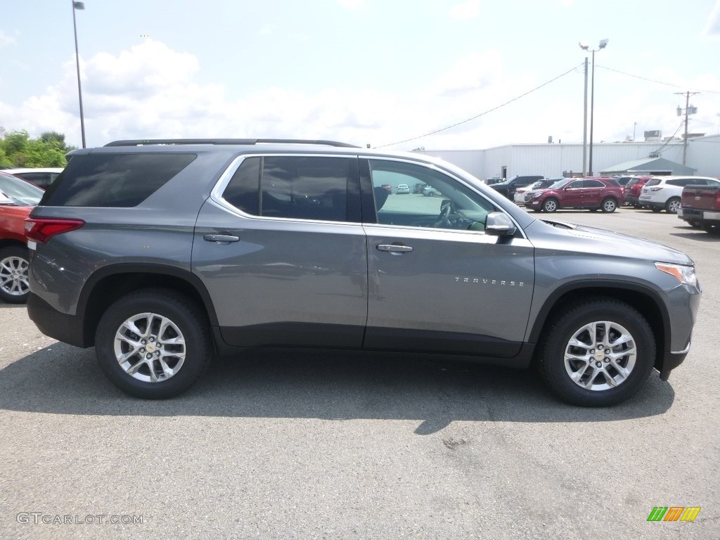 Satin Steel Metallic 2020 Chevrolet Traverse LT AWD Exterior Photo #134426091