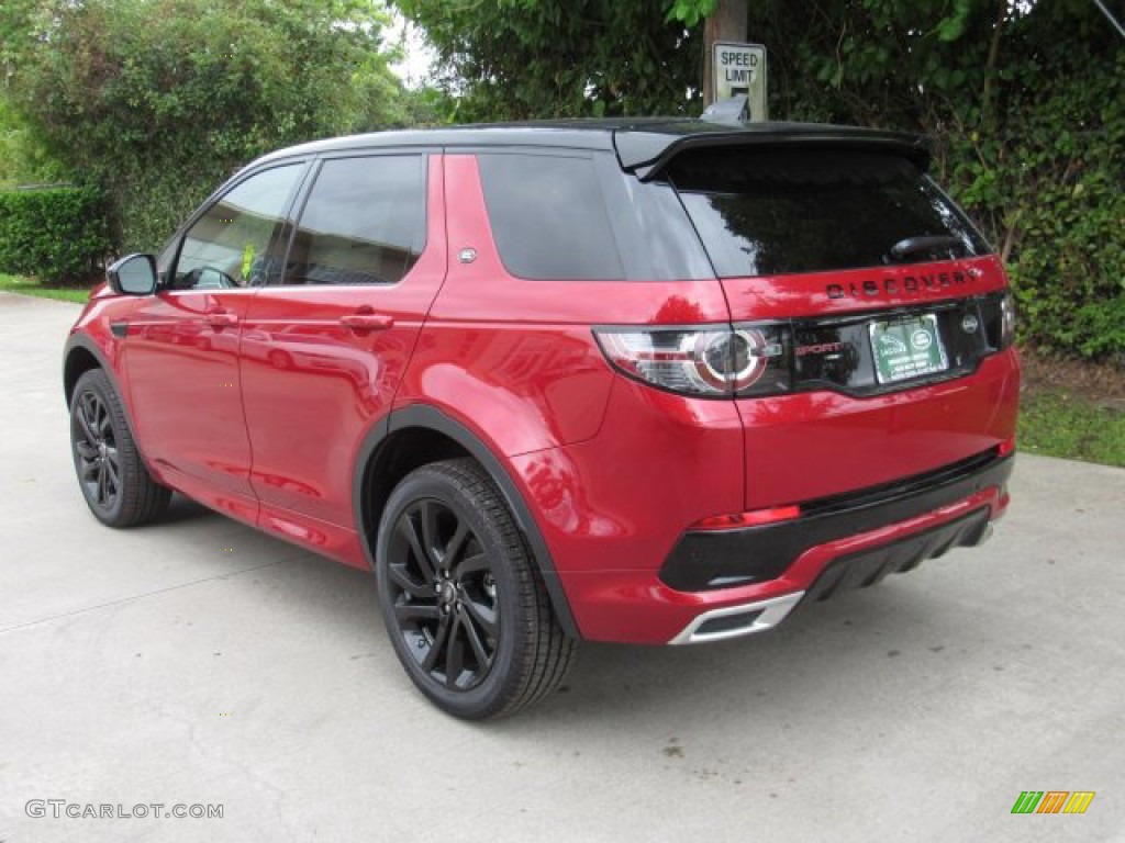 Firenze Red Metallic 2019 Land Rover Discovery Sport HSE Luxury Exterior Photo #134426111