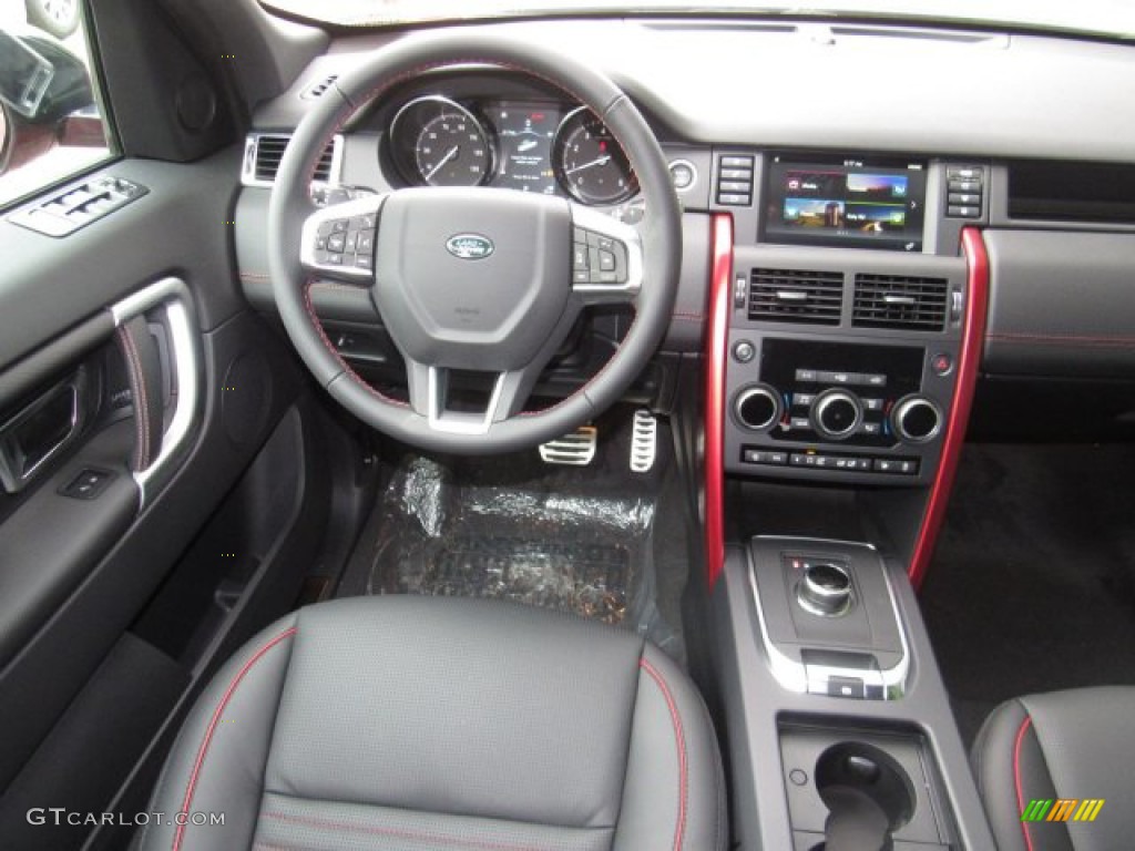 2019 Land Rover Discovery Sport HSE Luxury Ebony Dashboard Photo #134426130