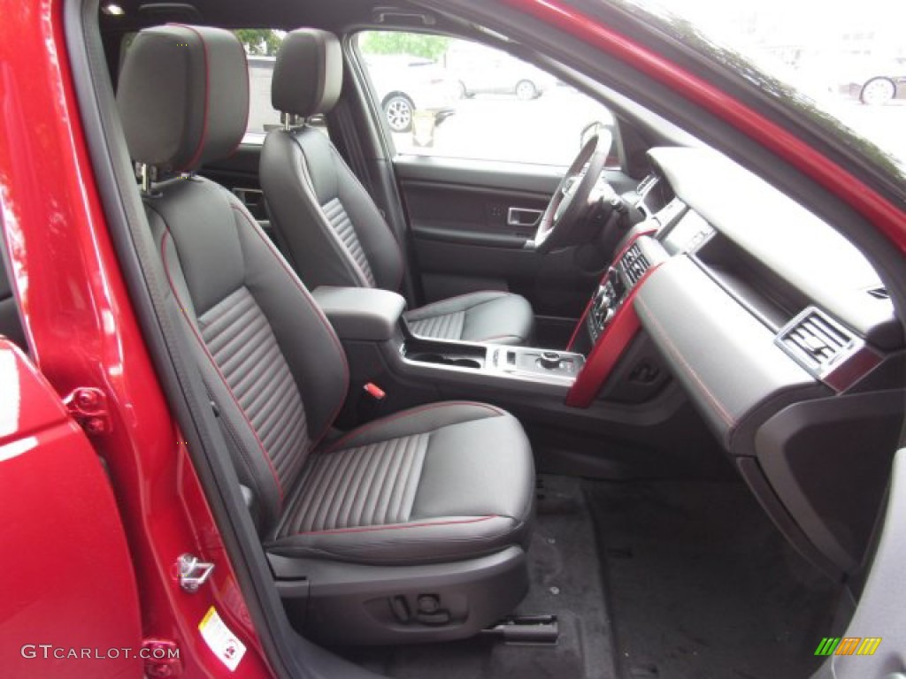 Ebony Interior 2019 Land Rover Discovery Sport HSE Luxury Photo #134426319