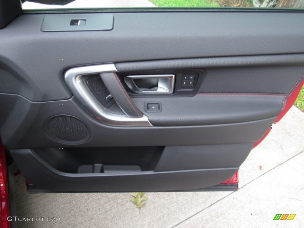 2019 Land Rover Discovery Sport HSE Luxury Ebony Door Panel Photo #134426370