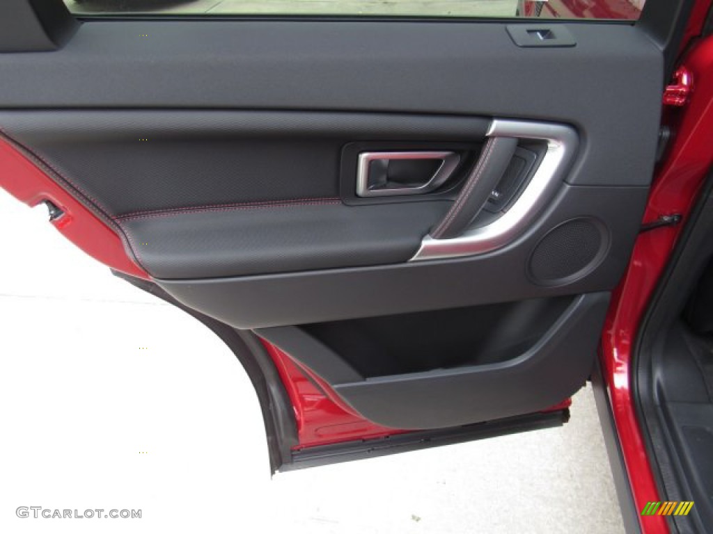 2019 Land Rover Discovery Sport HSE Luxury Ebony Door Panel Photo #134426436