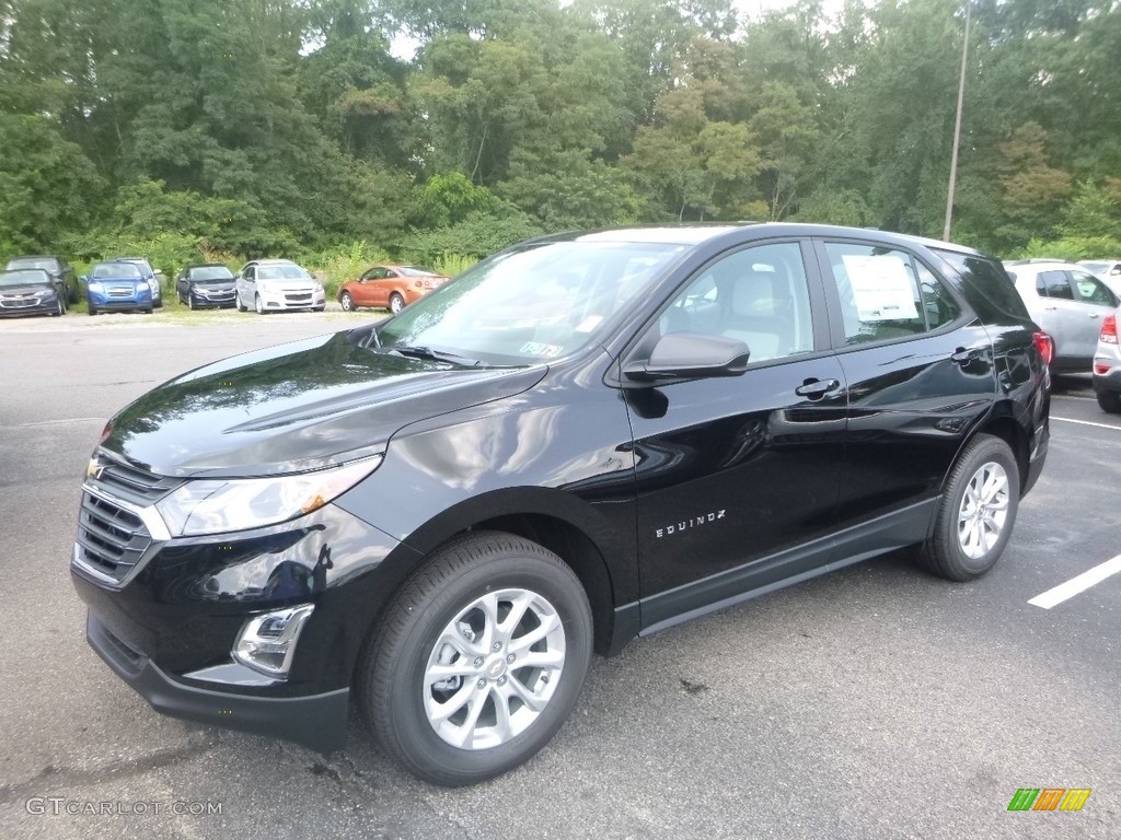 Mosaic Black Metallic 2020 Chevrolet Equinox LS AWD Exterior Photo #134427201