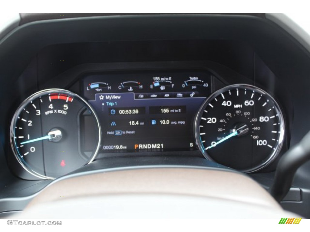 2019 F250 Super Duty King Ranch Crew Cab 4x4 - Blue Jeans / King Ranch Java photo #15