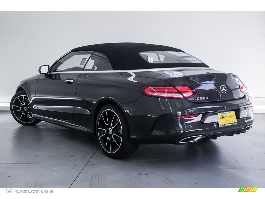 2019 C 300 Cabriolet - Graphite Grey Metallic / Saddle Brown/Black photo #2