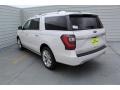 2019 White Platinum Metallic Tri-Coat Ford Expedition Platinum  photo #8