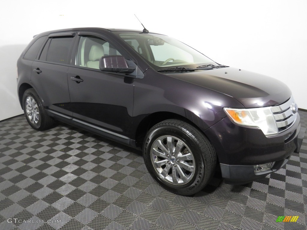 2007 Edge SEL Plus AWD - Black / Medium Light Stone photo #3