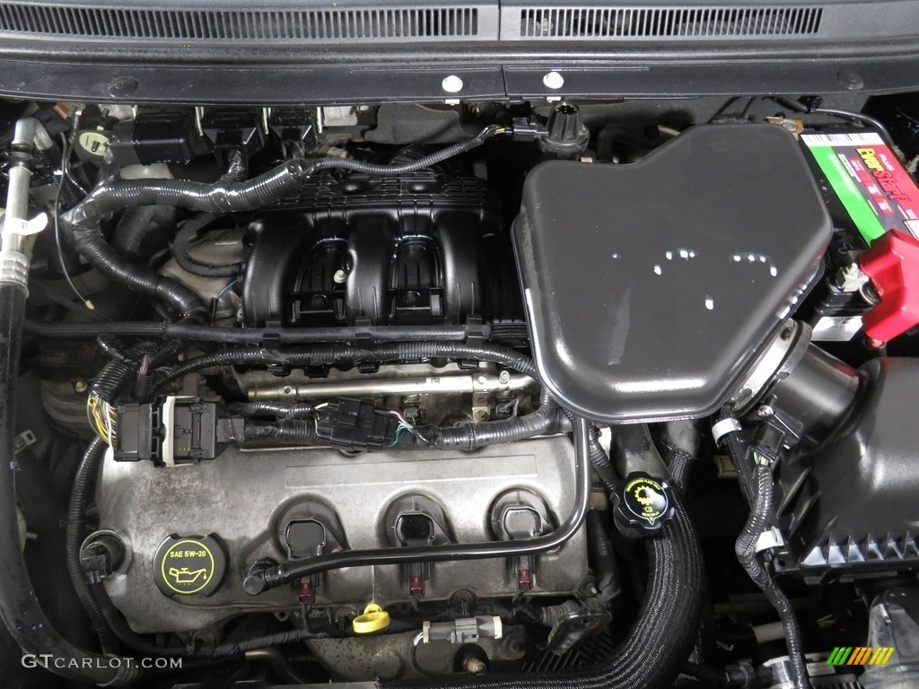 2007 Edge SEL Plus AWD - Black / Medium Light Stone photo #7