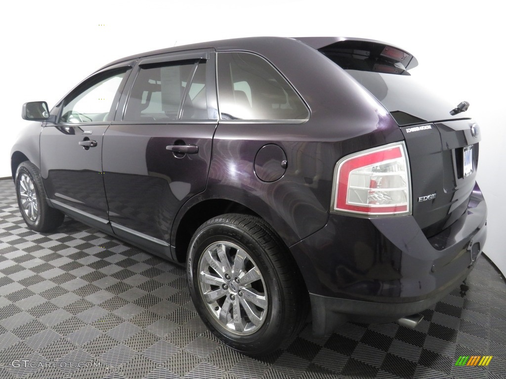 2007 Edge SEL Plus AWD - Black / Medium Light Stone photo #10