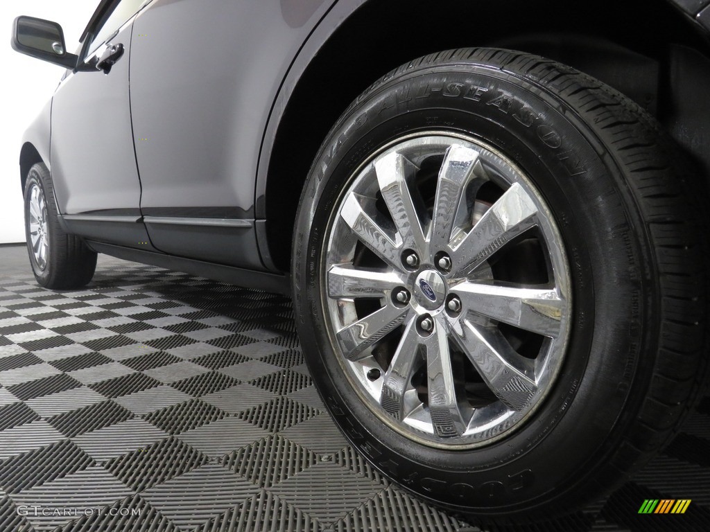 2007 Edge SEL Plus AWD - Black / Medium Light Stone photo #11