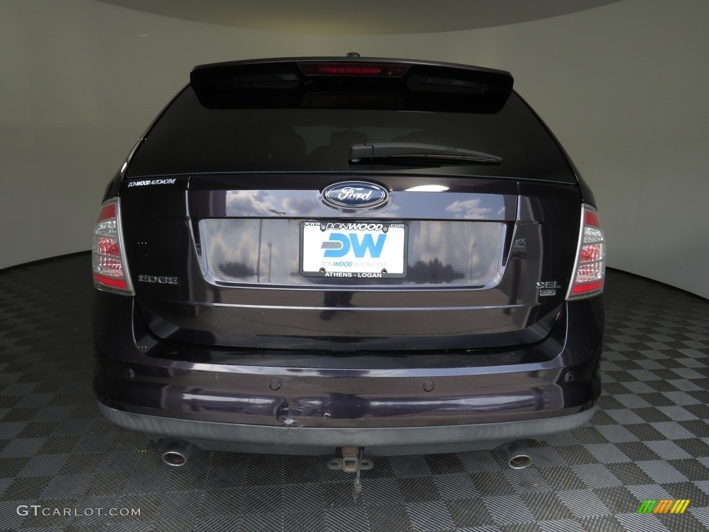 2007 Edge SEL Plus AWD - Black / Medium Light Stone photo #12