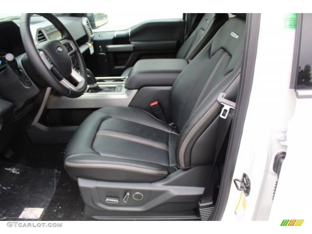 2019 F150 Platinum SuperCrew 4x4 - White Platinum / Black photo #11