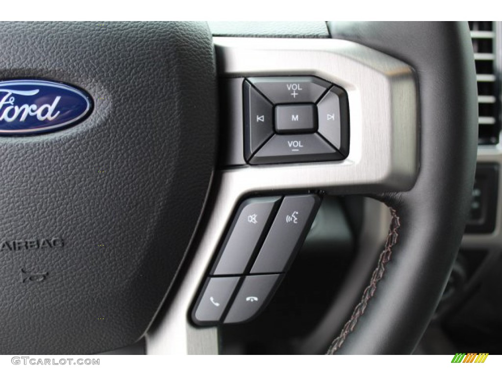 2019 F150 Platinum SuperCrew 4x4 - White Platinum / Black photo #14