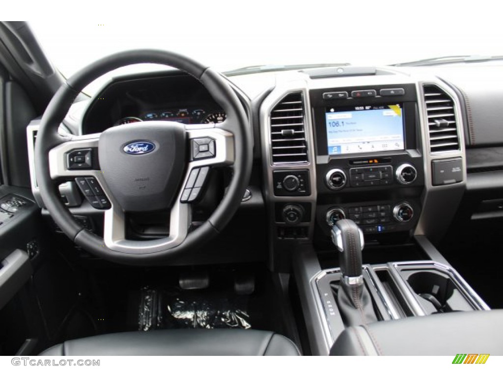2019 F150 Platinum SuperCrew 4x4 - White Platinum / Black photo #22