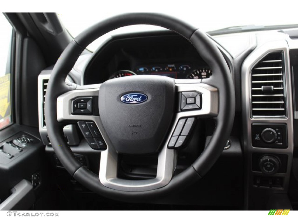 2019 F150 Platinum SuperCrew 4x4 - White Platinum / Black photo #23