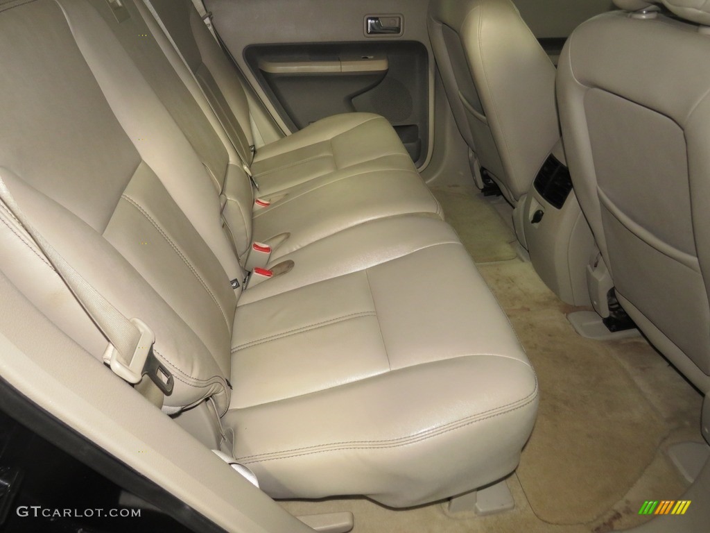 2007 Edge SEL Plus AWD - Black / Medium Light Stone photo #24