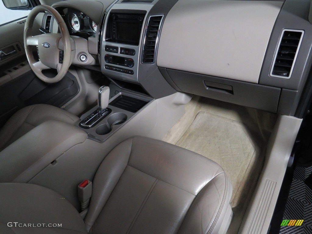 2007 Edge SEL Plus AWD - Black / Medium Light Stone photo #27