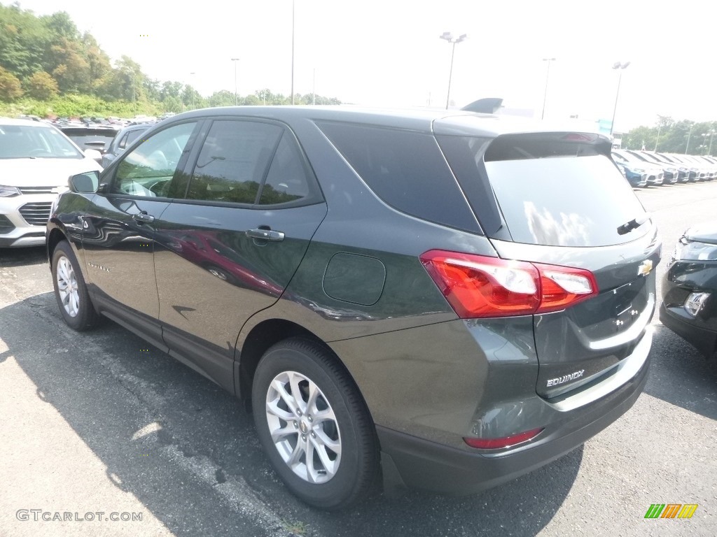 2019 Equinox LS AWD - Nightfall Gray Metallic / Medium Ash Gray photo #3