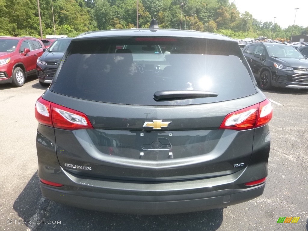 2019 Equinox LS AWD - Nightfall Gray Metallic / Medium Ash Gray photo #4