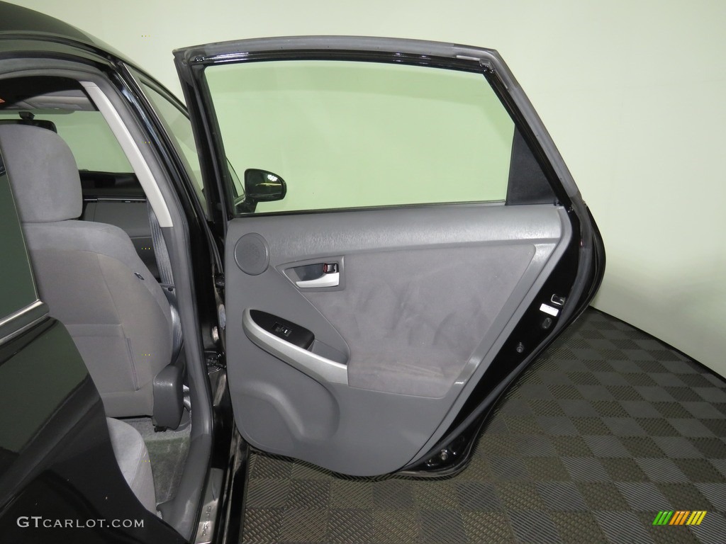 2010 Prius Hybrid III - Black / Dark Gray photo #21